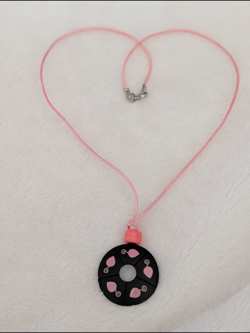 5/$35 Miraculous Ladybug Polymouse Necklace